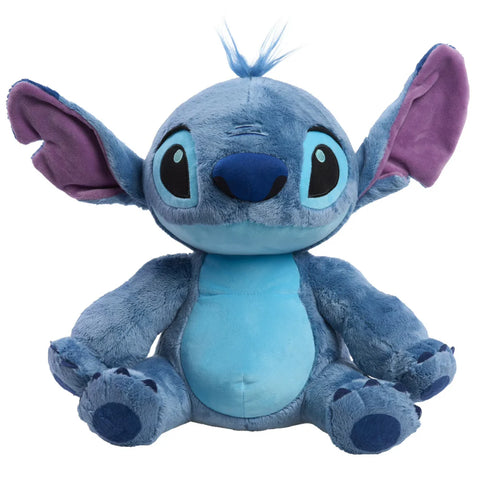 Disney Lilo & Stitch 14 Inch Fuzzy Plush Stuffed Animal Soft Toy Blue Kids Ages 2 Plus
