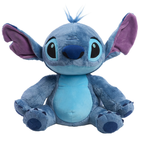 Disney Lilo & Stitch 14 Inch Fuzzy Plush Stuffed Animal Soft Toy Blue Kids Ages 2 Plus