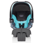 Evenflo NurtureMax Infant Car Seat Dallas Blue Lightweight Rear Facing 5-Point Harness Handle