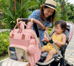 3-in-1 Travel Diaper Backpack with Foldable Baby Bed – Perfect for On-the-Go Parents
