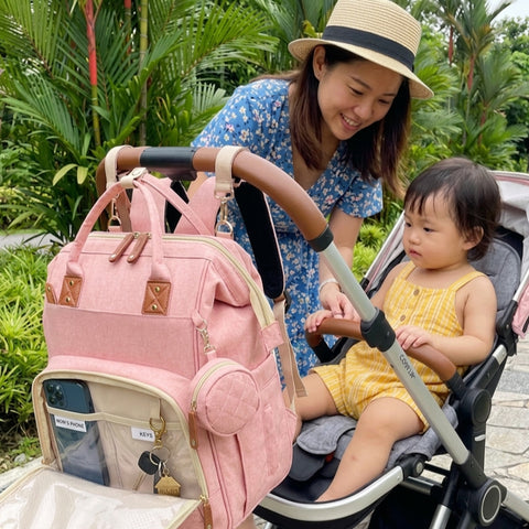 3-in-1 Travel Diaper Backpack with Foldable Baby Bed – Perfect for On-the-Go Parents