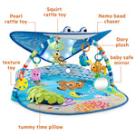 Disney Baby Finding Nemo Mr. Ray Ocean Lights Activity Gym & Play Mat Musical Lights