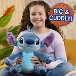 Disney Lilo & Stitch 14 Inch Fuzzy Plush Stuffed Animal Soft Toy Blue Kids Ages 2 Plus